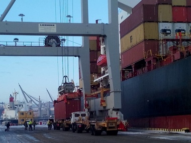В Одессу прибыло судно MSC Eloise с гуманитарным грузом из Канады