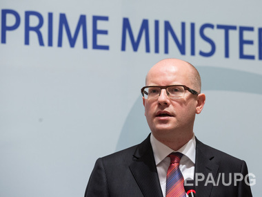 Премьер-министр Соботка: Чехия поддерживает санкции ЕС против России
