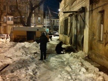 У офиса волонтеров в Одессе сработало взрывное устройство