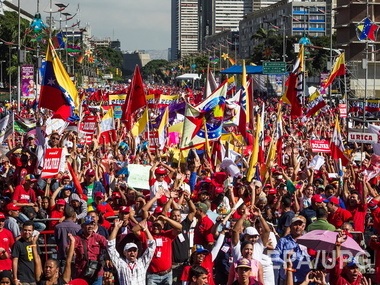 В Венесуэле начались уличные протесты