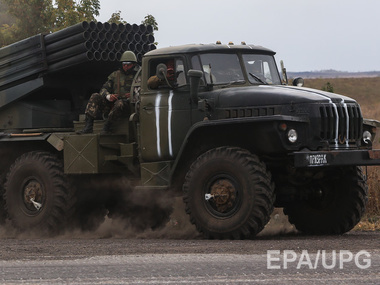 Под Мариуполем боевики обстреляли позиции украинских войск из "Градов"