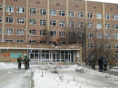 СМИ: В горбольницу №3 Донецка попал снаряд