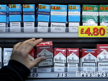 В Британии хотят отказаться от брендирования сигарет