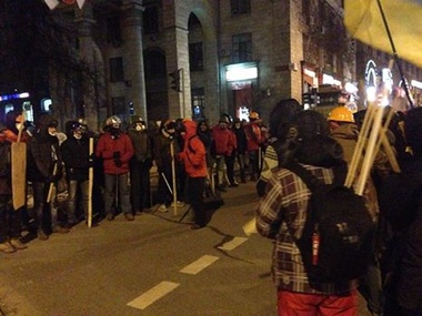 "Титушки" орудуют в центре Киева
