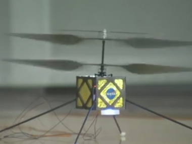 NASA провело испытания прототипа марсианского дрона