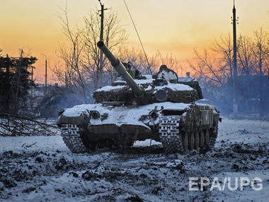 Под Мариуполем уничтожены танк и пять боевиков