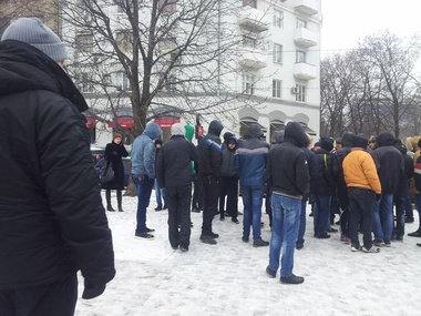 В Донецке "титушки" разогнали Евромайдан и напали на журналистов