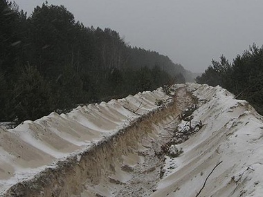 В России на границе с Украиной намерены вырыть ров длиной 50 км