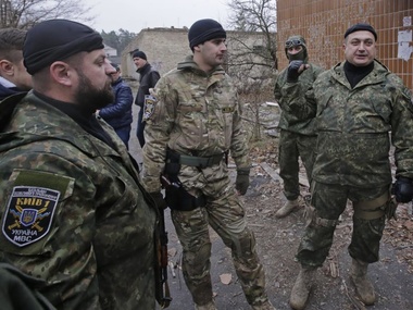 Комбат "Киев-1" Дейдей: Батальон попал под обстрел боевиков под поселком Дачное