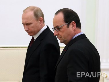 Олланд полетит на переговоры в Минск с "твердой решимостью" достичь мира 