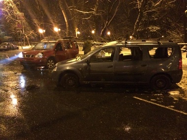 Четырех водителей Автомайдана выкрали из машин прямо на Институтской