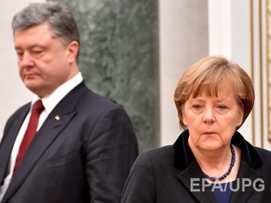 Меркель: Путин надавил на сепаратистов, чтобы они подписали договор о прекращении огня