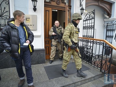 Столичная милиция проводит обыск в офисе компании нардепа Новинского 