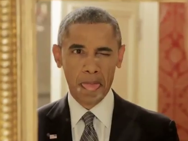 Обама снялся в юмористической рекламе для популяризации реформы здравоохранения. Видео 
