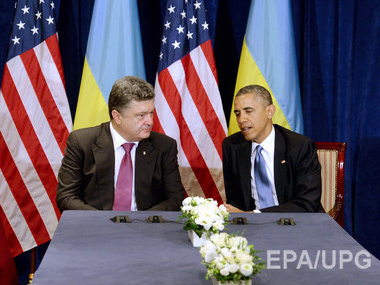 Порошенко и Обама обсудили возможную эскалацию конфликта на Донбассе