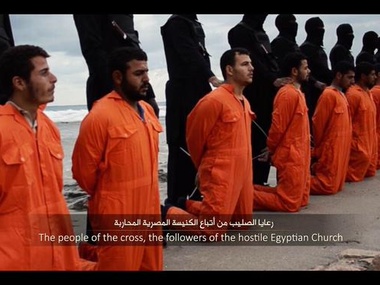 Джихадисты обнародовали видеозапись обезглавливания 21 христианина-копта в Ливии