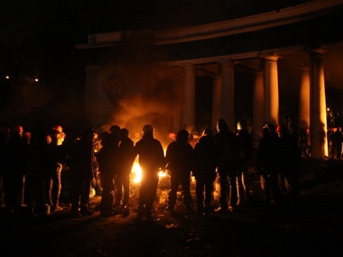 Противостояние в центре Киева. 24 января. Онлайн-репортаж