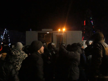 Конфликт в Черкассах: милиция арестовала 58 митингующих