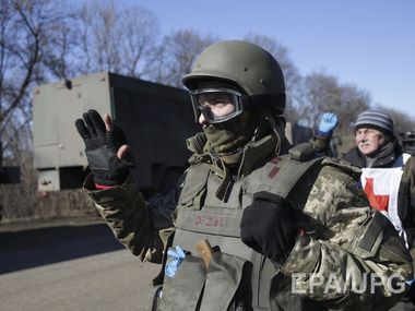 Пресс-центр АТО: Мирное Новотошковское боевики обстреляли из ствольной артиллерии