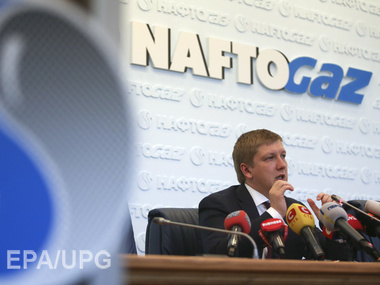 Коболев: Украина возобновила поставки газа в зону АТО