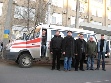 Луганская ОГА: Жители Северодонецка получили гуманитарную помощь от Юго-Западной железной дороги