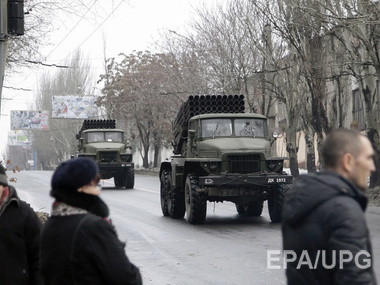 Штаб АТО: Боевики в зоне АТО используют захваченное в Крыму и новейшее российское вооружение