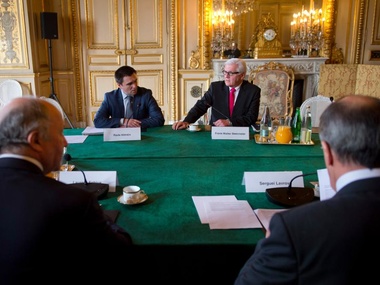 В Париже завершилась встреча глав МИД "Нормандской четверки"