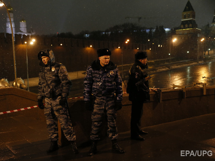 Федеральная служба охраны РФ: В ночь убийства Немцова камеры работали, но были направлены на Кремль