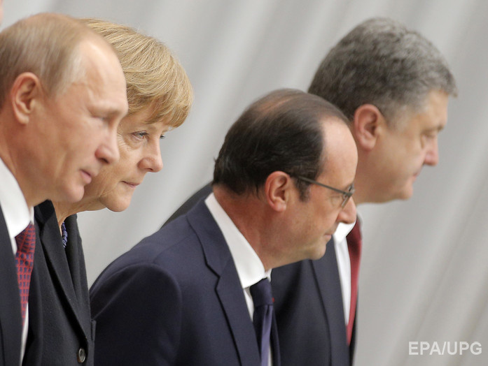 Помощник Путина: Сегодня в 21.00 начнутся телефонные переговоры лидеров "Нормандской четверки"