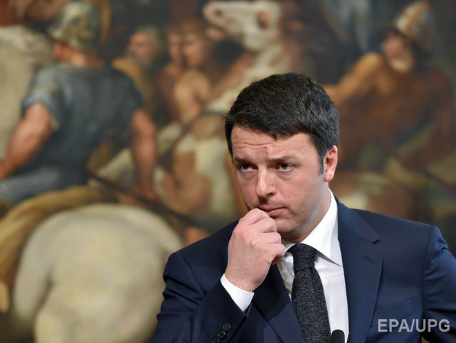 В Украину сегодня приедет премьер-министр Италии Ренци