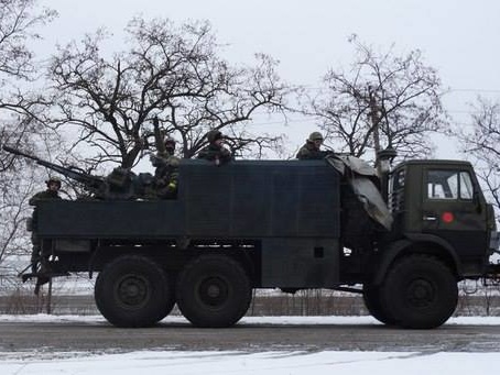 Полк "Азов": Террористы пытались прорвать позиции полка в районе Широкино