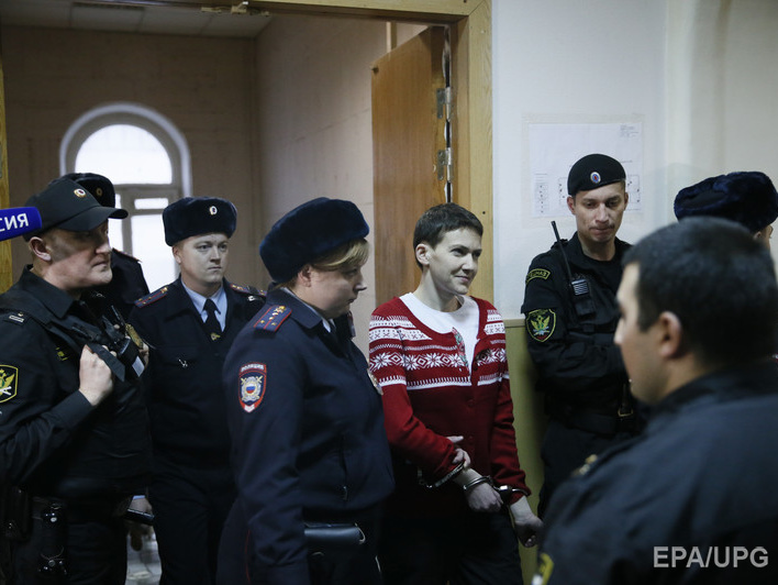 Российские судьи признали законным отказ отпустить Савченко на сессию ПАСЕ