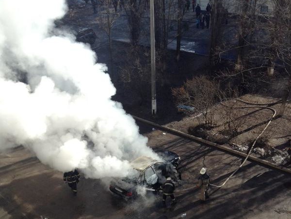Антон Геращенко: Второй за день взрыв машины в Харькове не связан с терактом