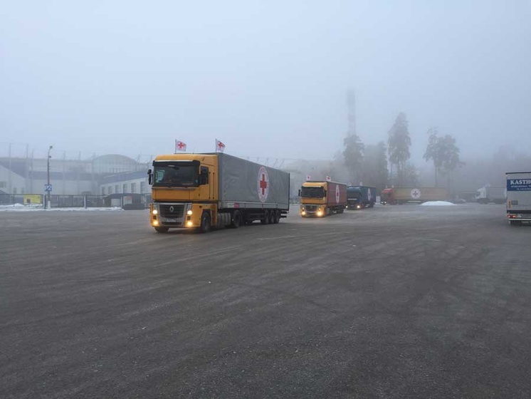 Московский Красный Крест намерен отправить второй "гуманитарный конвой" в Донецк 13 марта