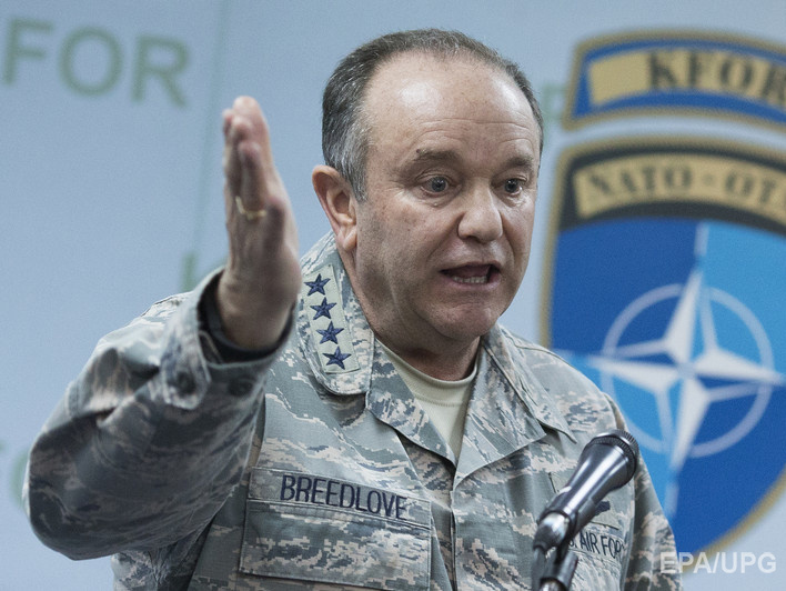 Генерал НАТО Бридлав: Мы не можем подтвердить отвод тяжелых вооружений на Донбассе
