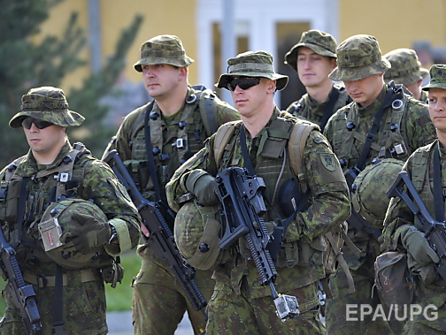 Эстонские военные совместно с армией США проведут масштабные учения вблизи границы с Россией
