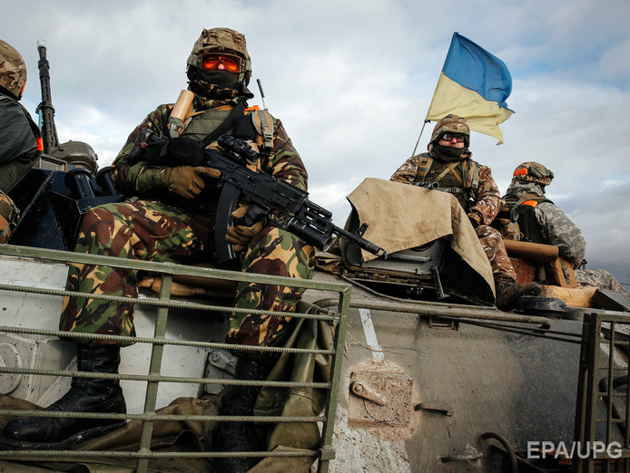 Штаб АТО: За минувшие сутки погибли трое украинских военных