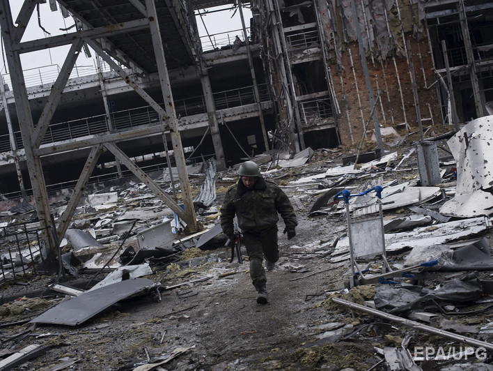 ОБСЕ: В районе донецкого аэропорта продолжаются боевые действия