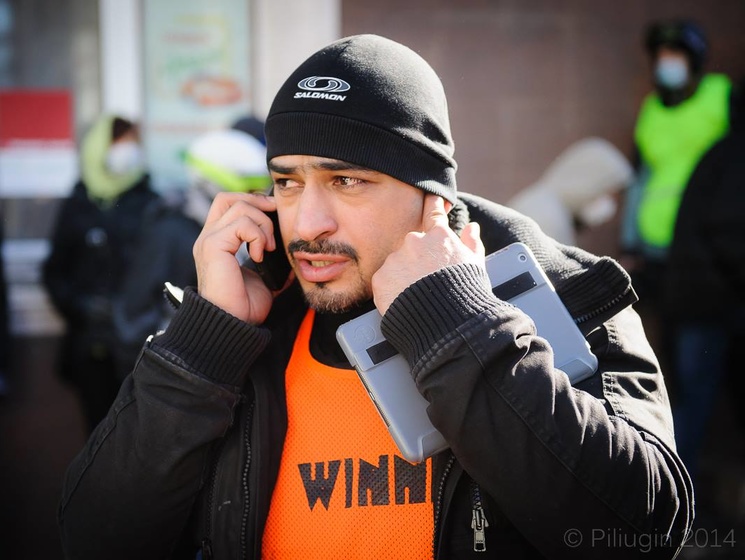 Найем подал заявление в милицию из-за применения к нему силы возле "Укрнафти"