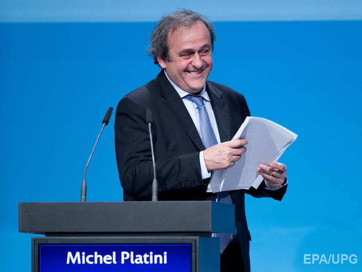Платини переизбран на пост президента UEFA