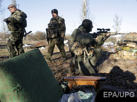 Лысенко: Боевики атакуют украинских военных в районе донецкого аэропорта, Авдеевки и Широкино