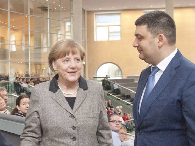 Гройсман: Меркель – настоящий друг Украины