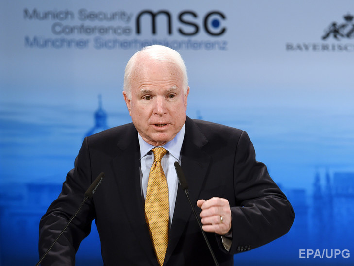 Маккейн: Путин пойдет на Мариуполь, чтобы получить сухопутный коридор в Крым