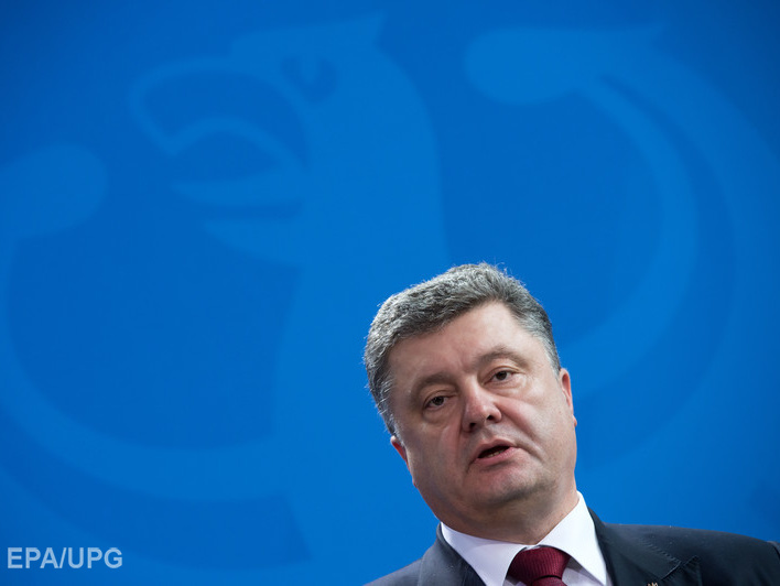 Порошенко попросил главу Еврокомиссии поддержать направление миротворцев на Донбасс