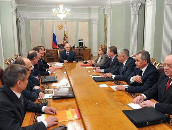 Путин собрал срочное заседание Совбеза РФ