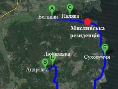 Суд забрал у Януковича 5 гектаров леса в Сухолучье