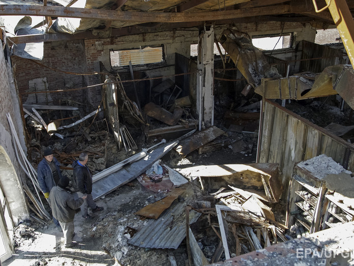 Наблюдатели ОБСЕ впервые смогли посетить аэропорт Донецка и были поражены масштабами разрушений