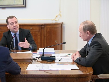 Медведев – Путину: Украина не способна платить за газ даже со скидкой
