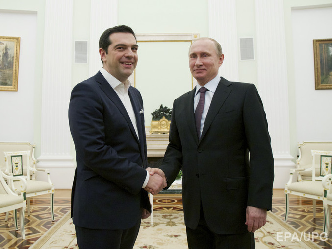 В Москве проходит встреча Путина с премьер-министром Греции Ципрасом