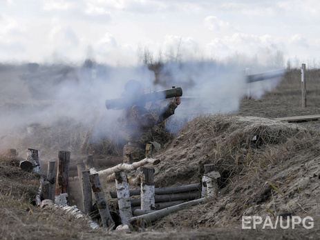 Пресс-центр АТО: Вблизи поселка Донецкий произошло боестолкновение между украинскими военными и террористами